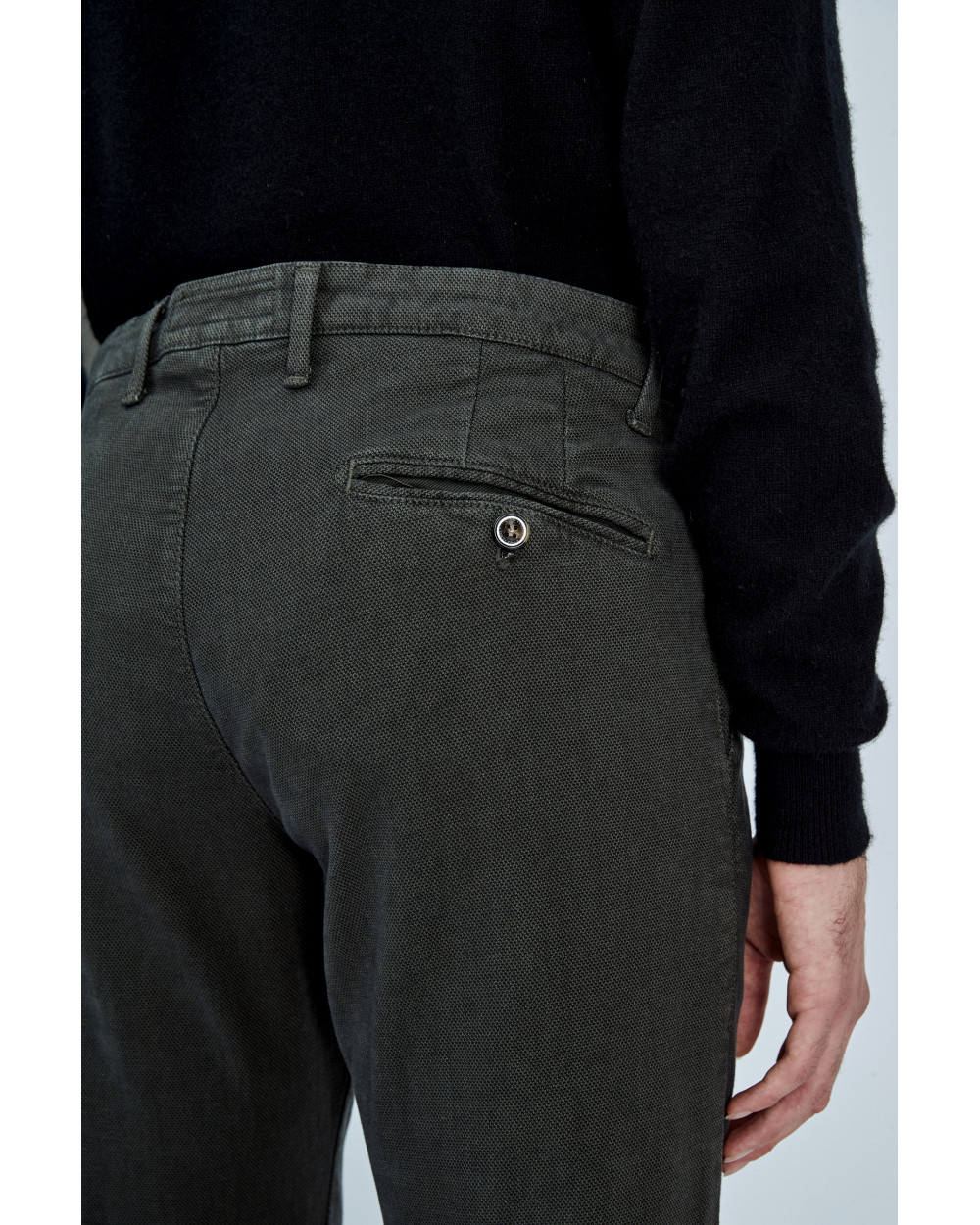 PANTALONE T9036 222035 REGULAR ARMATURA TRAMA...