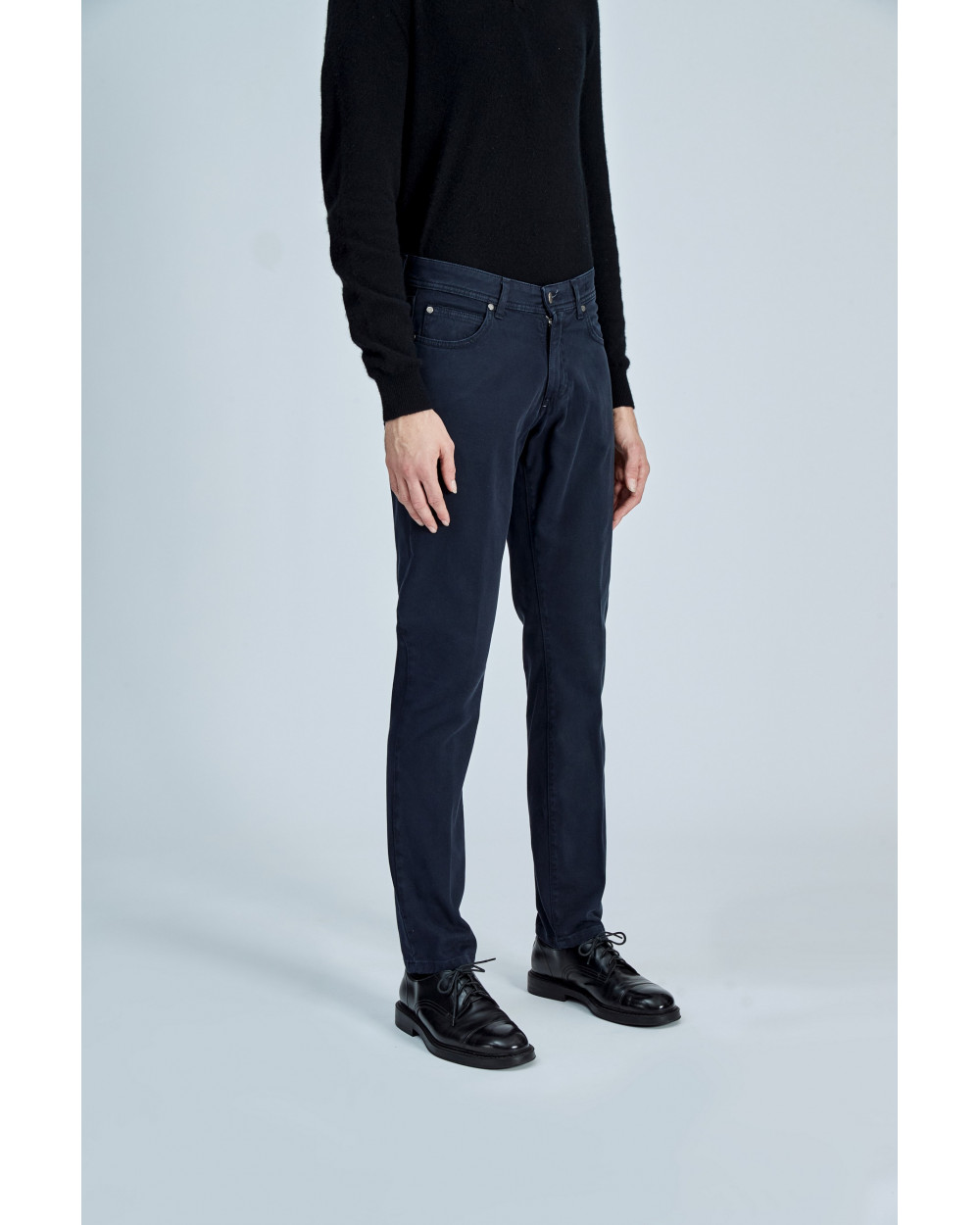 PANTALONE T985 222002 SLIM IN BUL BLU