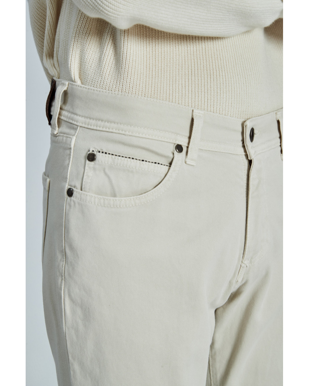 PANTALONE T985 222002 SLIM IN BUL COLORE BEIGE...