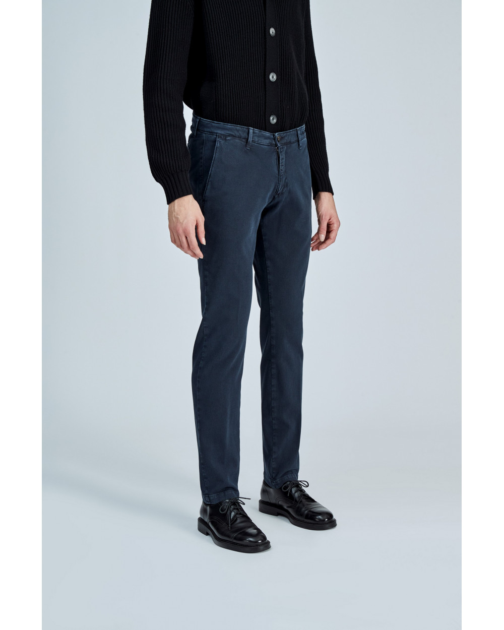 PANTALONE T910 222550 SLIM FIT	IN DIAGONALE...