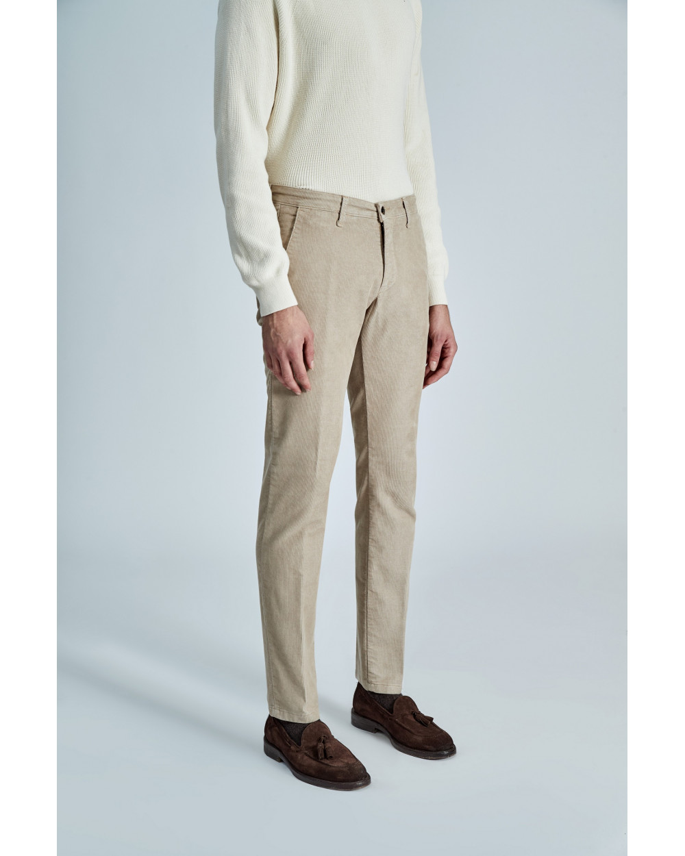 PANTALONE T910 222045 SLIM FIT IN VELLUTO...