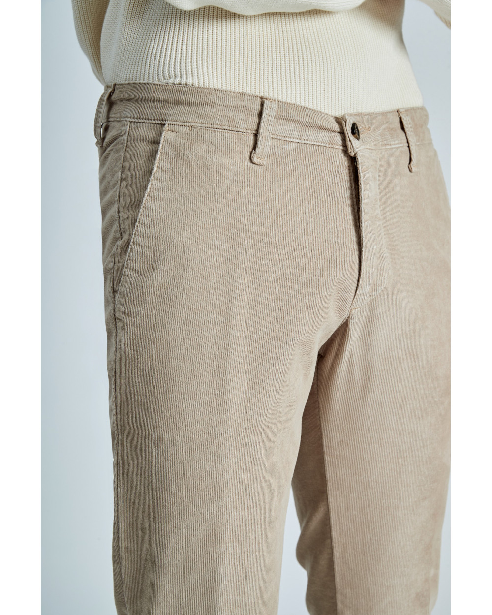 PANTALONE T910 222045 SLIM FIT IN VELLUTO...