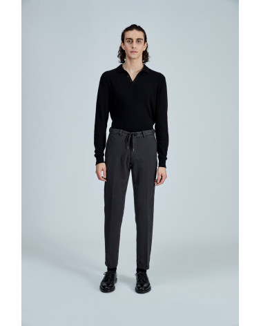 PANTALONE T9066 222017 REGULAR JERSEY GRIGIO ANTRACITE