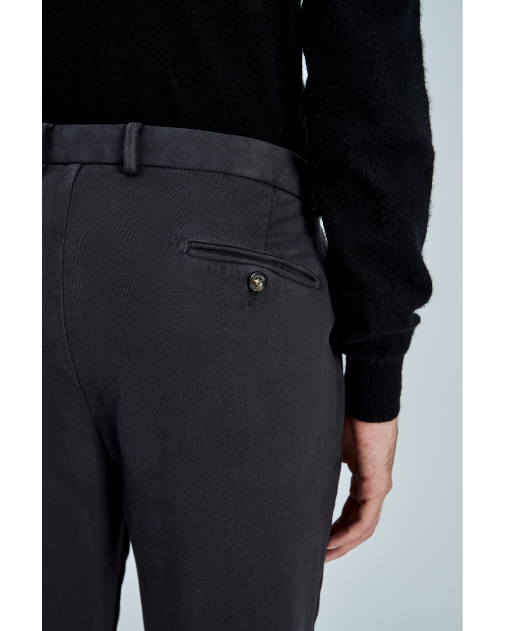 PANTALONE T9066 222017 REGULAR JERSEY GRIGIO...