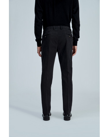 PANTALONE T9066 222001 REGULAR IN GABARDINE COLORE NERO
